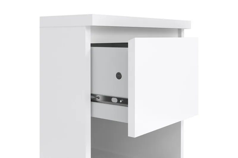 Salomns Yöpöytä 40,4 cm - Valkoinen - Huonekalut - Pöytä & ruokailuryhmä - Apupöytä & sivupöytä - Yöpöytä