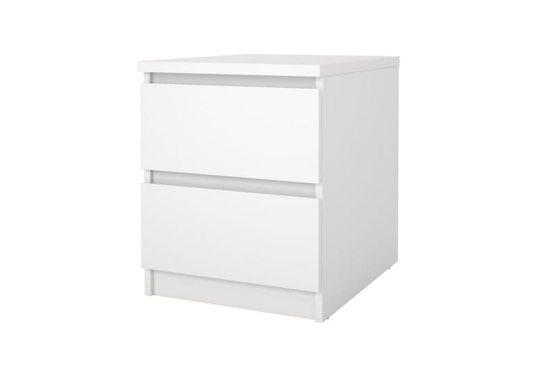 Salomns Yöpöytä 40 cm - Valkoinen - Huonekalut - Pöytä & ruokailuryhmä - Apupöytä & sivupöytä - Yöpöytä