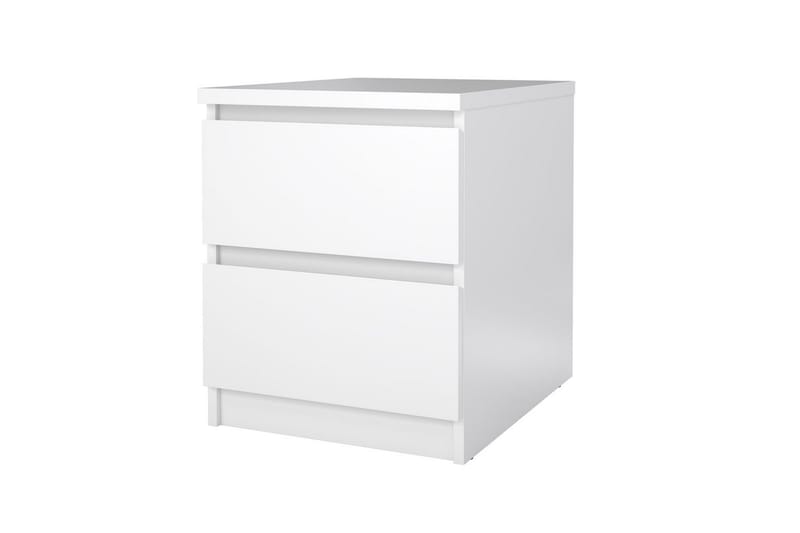 Salomns Yöpöytä 40 cm - Valkoinen - Huonekalut - Pöytä & ruokailuryhmä - Apupöytä & sivupöytä - Yöpöytä