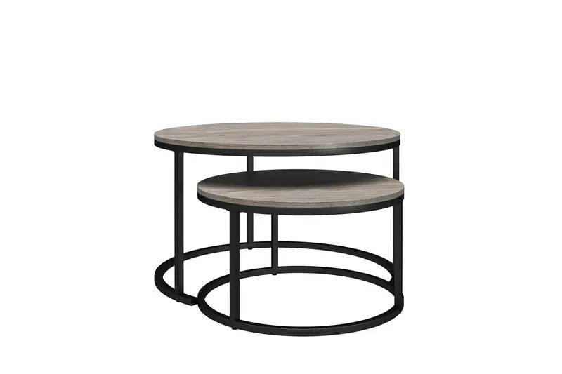 Sarjapöytä Camdale - Harmaa - Huonekalut - Pöytä & ruokailuryhmä - Apupöytä & sivupöytä - Sarjapöytä