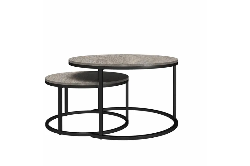 Sarjapöytä Camdale - Harmaa - Huonekalut - Pöytä & ruokailuryhmä - Apupöytä & sivupöytä - Sarjapöytä