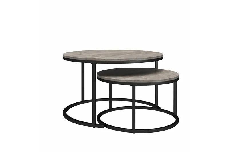 Sarjapöytä Camdale - Harmaa - Huonekalut - Pöytä & ruokailuryhmä - Apupöytä & sivupöytä - Sarjapöytä