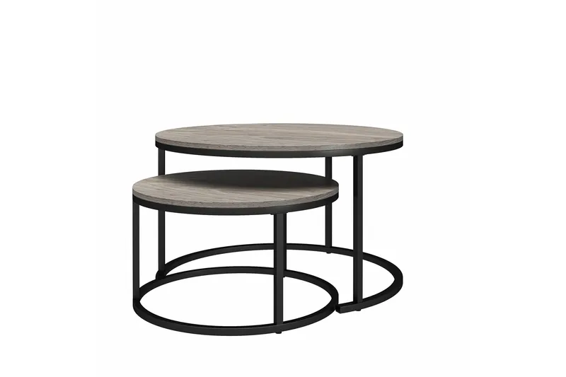 Sarjapöytä Camdale - Harmaa - Huonekalut - Pöytä & ruokailuryhmä - Apupöytä & sivupöytä - Sarjapöytä