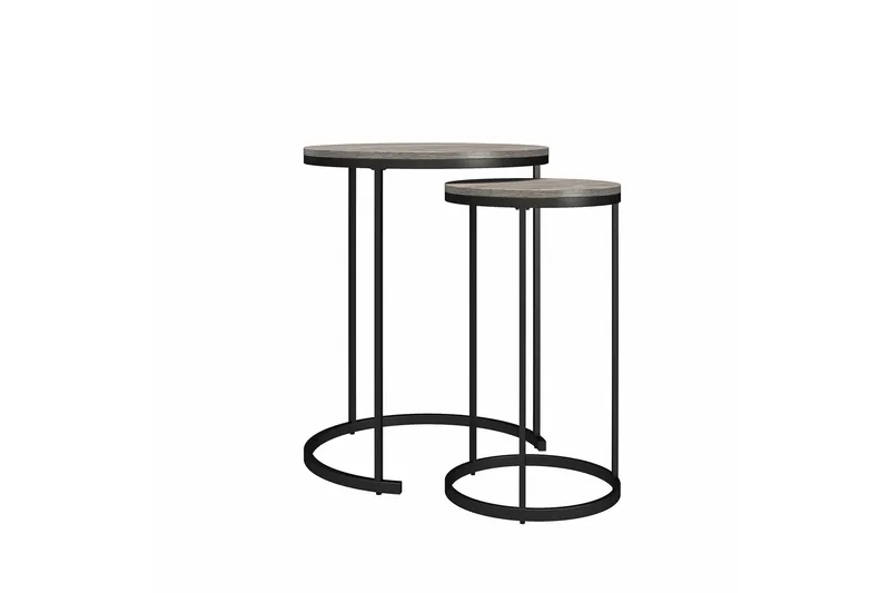 Sarjapöytä Camdale - Harmaa - Huonekalut - Pöytä & ruokailuryhmä - Apupöytä & sivupöytä - Sarjapöytä