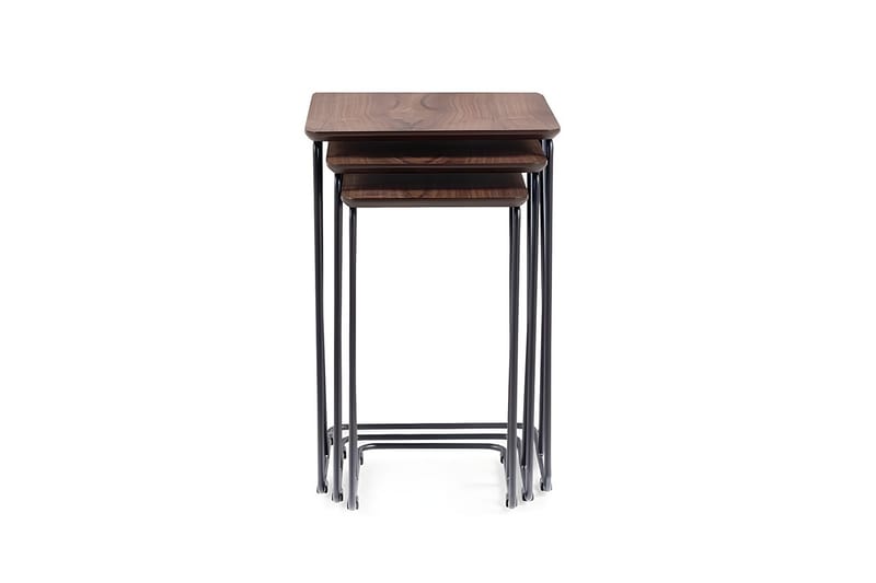 Satsipöytä Lyndsay - Pähkinä - Huonekalut - Pöytä & ruokailuryhmä - Apupöytä & sivupöytä - Sarjapöytä