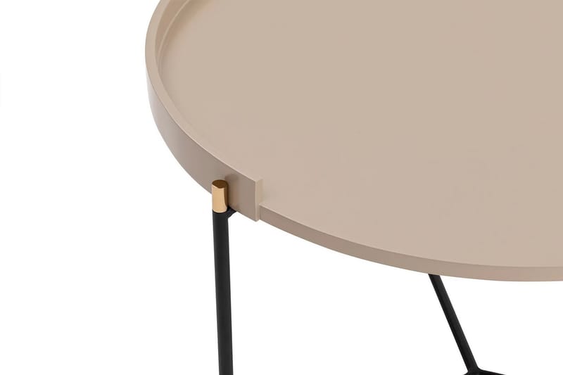 Satsipöytä Manisha - Beige - Huonekalut - Pöytä & ruokailuryhmä - Apupöytä & sivupöytä - Sarjapöytä