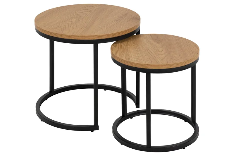 Sivupöytä Gumus Pyöreä - Luonnollinen - Huonekalut - Pöytä & ruokailuryhmä - Apupöytä & sivupöytä - Sarjapöytä