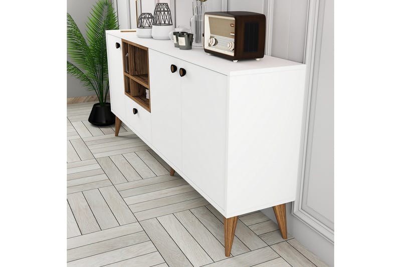 Scone Konsolipöytä 180 cm - Valkoinen - Huonekalut - Pöytä & ruokailuryhmä - Apupöytä & sivupöytä - Konsolipöytä