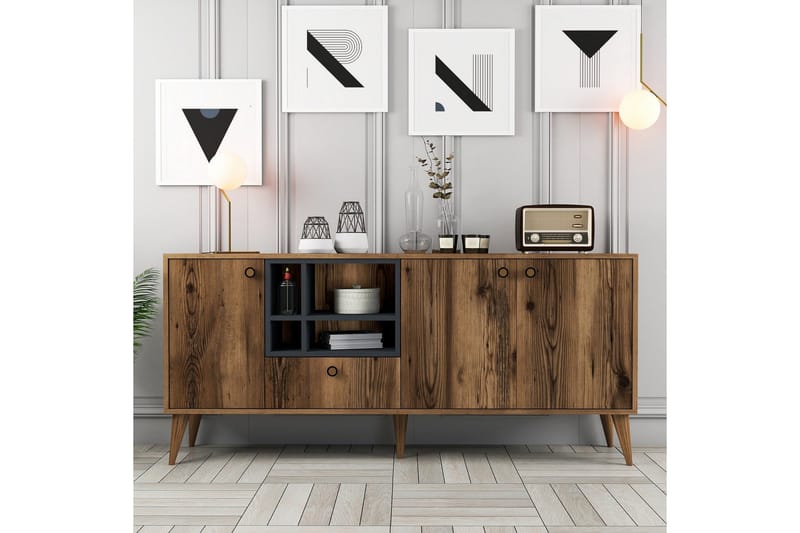 Scone Konsolipöytä 180 cm - Pähkinäpuu - Huonekalut - Pöytä & ruokailuryhmä - Apupöytä & sivupöytä - Konsolipöytä