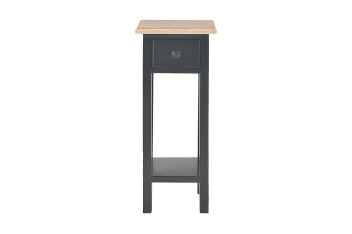 Senkki musta 27x27x65,5 cm puu - Musta - Tarjotinpöytä & pikkupöytä - Lamppupöytä