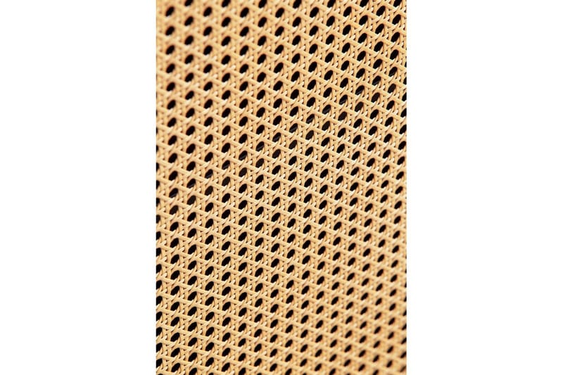 Senkki Wohnling Melamiinipäällysteinen MDF 80 cm 2 ovea wieniläisellä punonnalla moderni - Huonekalut - Pöytä & ruokailuryhmä - Apupöytä & sivupöytä - Konsolipöytä