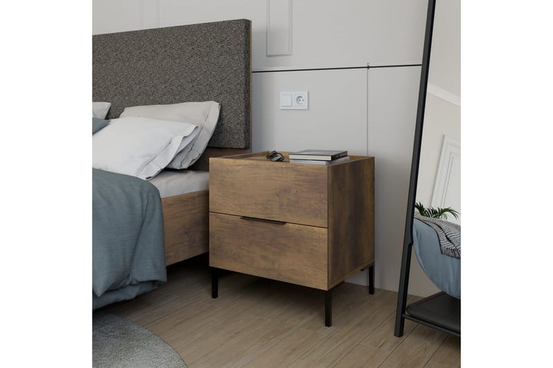 Serene Yöpöytä 55 cm - Natural - Huonekalut - Pöytä & ruokailuryhmä - Apupöytä & sivupöytä - Yöpöytä