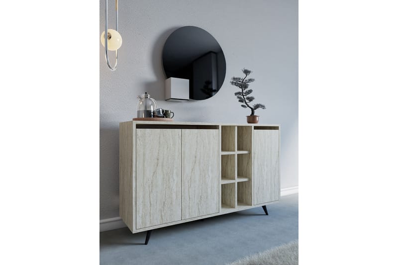 Seria Konsolipöytä 140 cm - Beige - Huonekalut - Pöytä & ruokailuryhmä - Apupöytä & sivupöytä - Konsolipöytä
