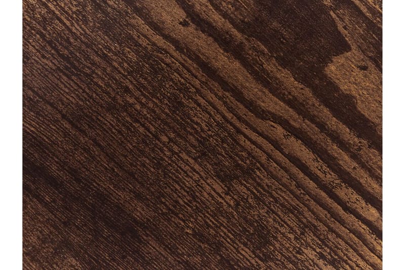 Sidobord mörkt trä med svart KENNER Black||Dark wood - Huonekalut - Pöytä & ruokailuryhmä - Apupöytä & sivupöytä - Tarjotinpöytä & pikkupöytä