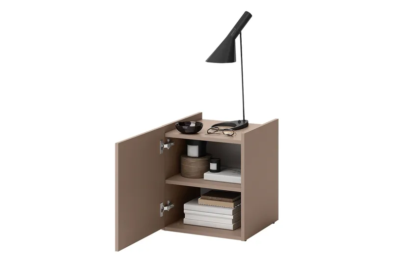 Sigmana Yöpöytä 42 cm - Ruskea - Huonekalut - Pöytä & ruokailuryhmä - Apupöytä & sivupöytä - Yöpöytä