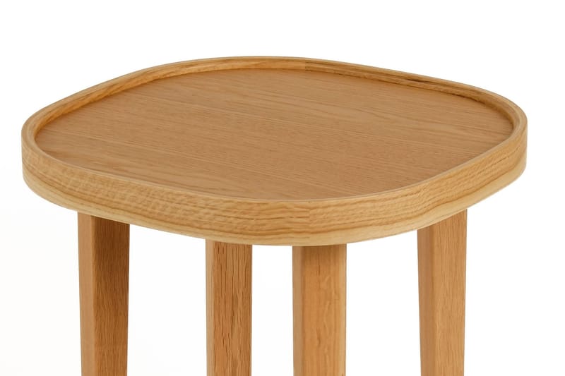 Sisäkkäiset pöydät (2 kpl) Wallxpert Hera (50 x 56 x 50 cm) Tammi - Tammi - Huonekalut - Pöytä & ruokailuryhmä - Apupöytä & sivupöytä - Sarjapöytä