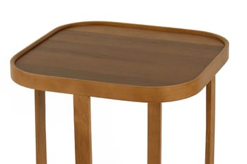 Sisäkkäiset pöydät (2 kpl) Wallxpert Hisar (50 x 58 x 50 cm) Pähkinä - Pähkinä - Huonekalut - Pöytä & ruokailuryhmä - Apupöytä & sivupöytä - Sarjapöytä
