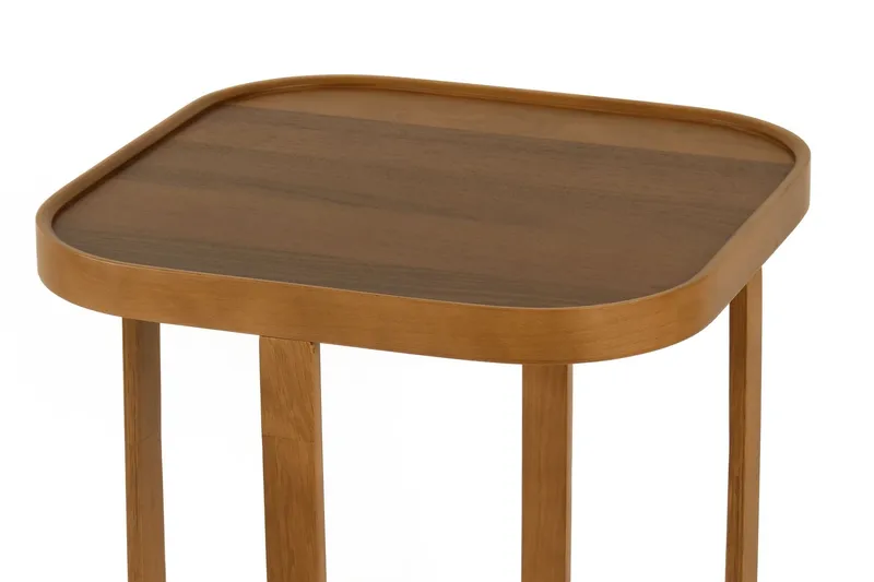 Sisäkkäiset pöydät (2 kpl) Wallxpert Hisar (50 x 58 x 50 cm) Pähkinä - Pähkinä - Huonekalut - Pöytä & ruokailuryhmä - Apupöytä & sivupöytä - Sarjapöytä