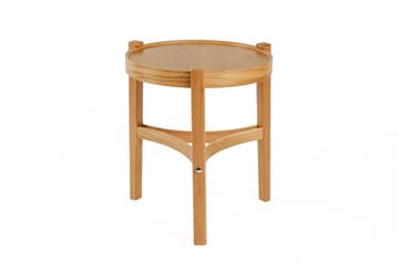 Sisäkkäiset pöydät (2 kpl) Wallxpert Cleo-hylly (50 x 60 x 50 cm) Tammi - Tammi - Huonekalut - Pöytä & ruokailuryhmä - Apupöytä & sivupöytä - Sarjapöytä
