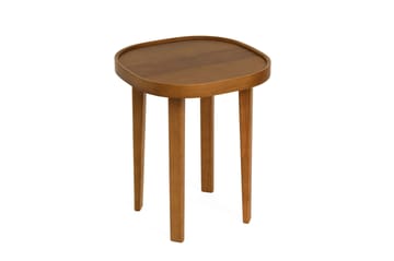 Sisäkkäiset pöydät (2 kpl) Wallxpert Hera (50 x 56 x 50 cm) Pähkinä - Pähkinä - Huonekalut - Pöytä & ruokailuryhmä - Apupöytä & sivupöytä - Sarjapöytä