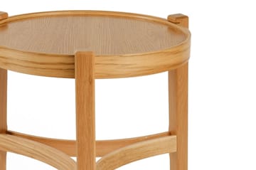 Sisäkkäiset pöydät (2 kpl) Wallxpert Cleo-hylly (50 x 60 x 50 cm) Tammi - Tammi - Huonekalut - Pöytä & ruokailuryhmä - Apupöytä & sivupöytä - Sarjapöytä