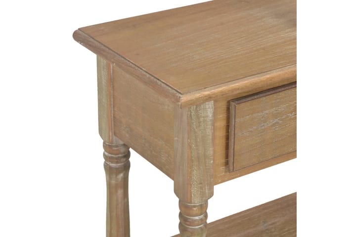 Sivupöytä 120x30x76 cm MDF - Ruskea - Konsolipöytä - Eteispöytä
