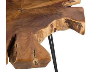 Sivupöytä 2 kpl Camrose 60x60 cm - Ruskea - Huonekalut - Pöytä & ruokailuryhmä - Apupöytä & sivupöytä - Sarjapöytä