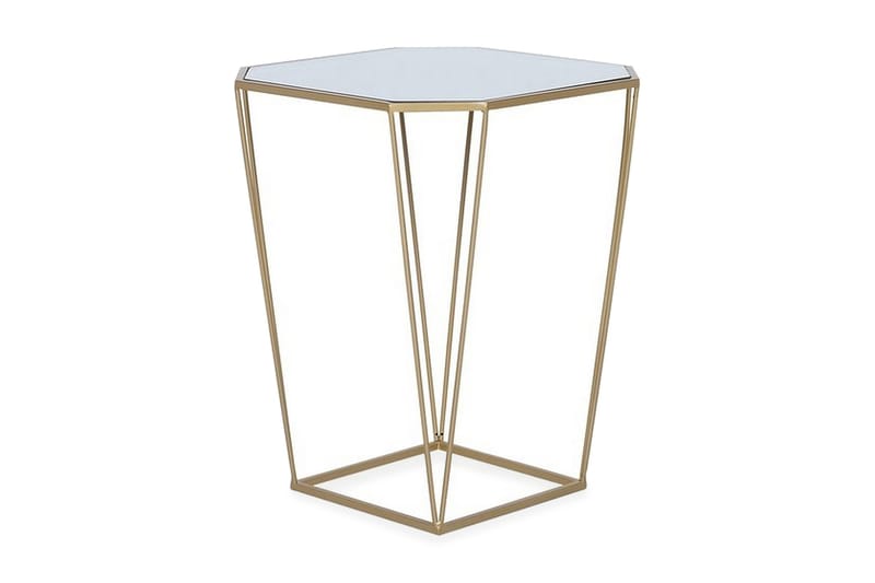 Sivupöytä 2 kpl Sierra 45/35 cm, Kulta