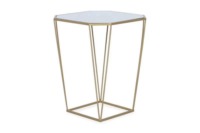 Sivupöytä 2 kpl Sierra 45/35 cm, Kulta