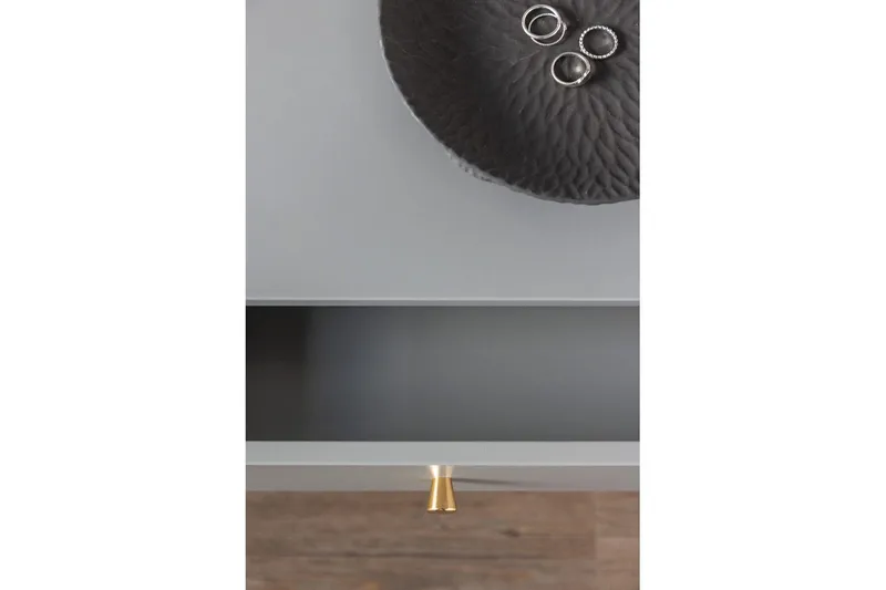 Sivupöytä Bakal Vaaleanharmaa - Vaaleanharmaa - Huonekalut - Pöytä & ruokailuryhmä - Apupöytä & sivupöytä - Tarjotinpöytä & pikkupöytä