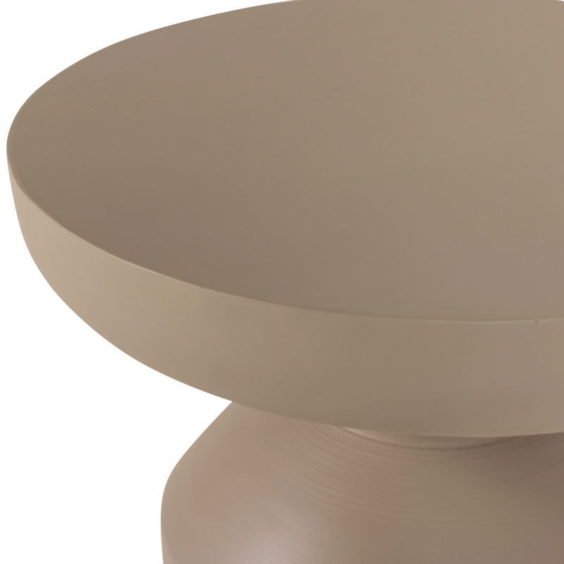 Sivupöytä Bova 45 cm pyöreä - Ruskea - Huonekalut - Pöytä & ruokailuryhmä - Apupöytä & sivupöytä - Lamppupöytä