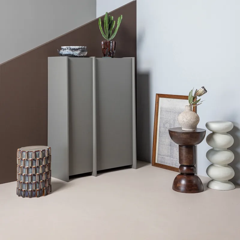 Sivupöytä Brilo 29 cm pyöreä - Kerma - Huonekalut - Pöytä & ruokailuryhmä - Apupöytä & sivupöytä - Lamppupöytä