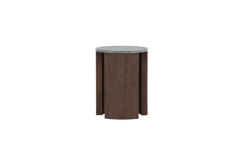 Sivupöytä Bristol - Ruskea - Huonekalut - Pöytä & ruokailuryhmä - Apupöytä & sivupöytä - Tarjotinpöytä & pikkupöytä