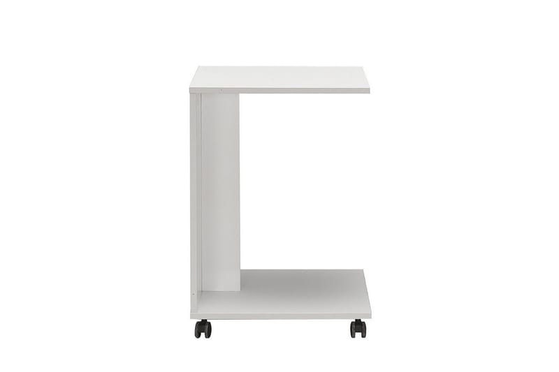 Sivupöytä Edwars Timantti / Valkoinen - Valkoinen - Huonekalut - Pöytä & ruokailuryhmä - Apupöytä & sivupöytä - Tarjotinpöytä & pikkupöytä