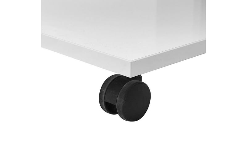 Sivupöytä Edwars Timantti / Valkoinen - Valkoinen - Huonekalut - Pöytä & ruokailuryhmä - Apupöytä & sivupöytä - Tarjotinpöytä & pikkupöytä