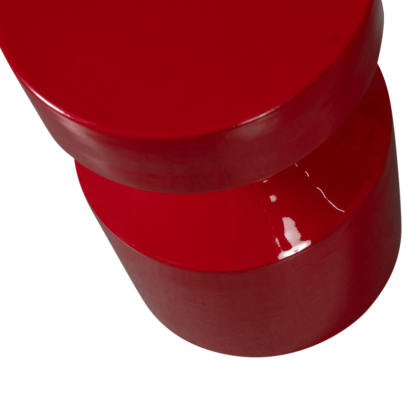 Sivupöytä Ferry 30 cm - Punainen - Huonekalut - Pöytä & ruokailuryhmä - Apupöytä & sivupöytä - Lamppupöytä