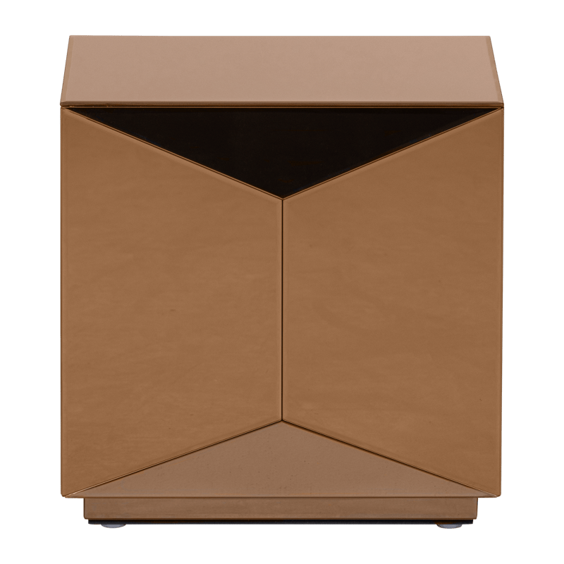 Sivupöytä Glintz 40 cm - Ruskea - Huonekalut - Pöytä & ruokailuryhmä - Apupöytä & sivupöytä - Lamppupöytä