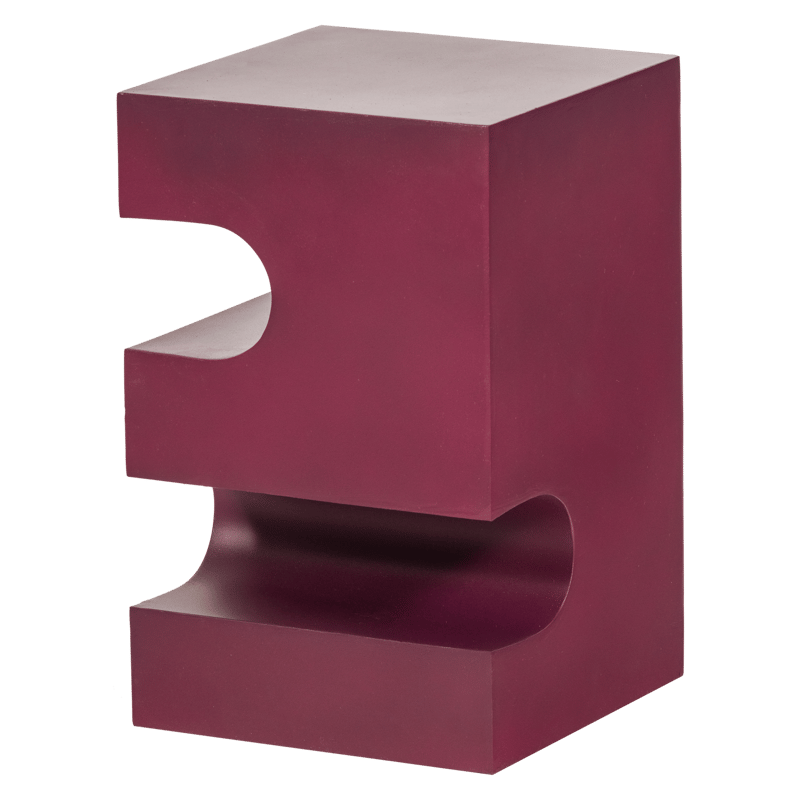 Sivupöytä Jessa 30 cm - Lila/Ruskea - Huonekalut - Pöytä & ruokailuryhmä - Apupöytä & sivupöytä - Lamppupöytä