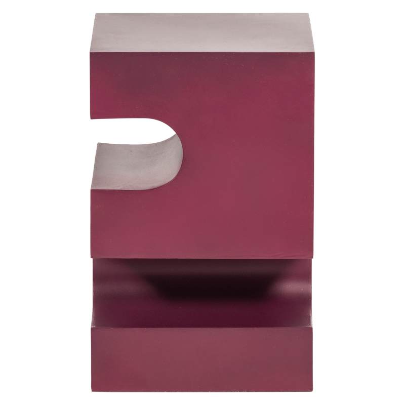 Sivupöytä Jessa 30 cm - Lila/Ruskea - Huonekalut - Pöytä & ruokailuryhmä - Apupöytä & sivupöytä - Lamppupöytä