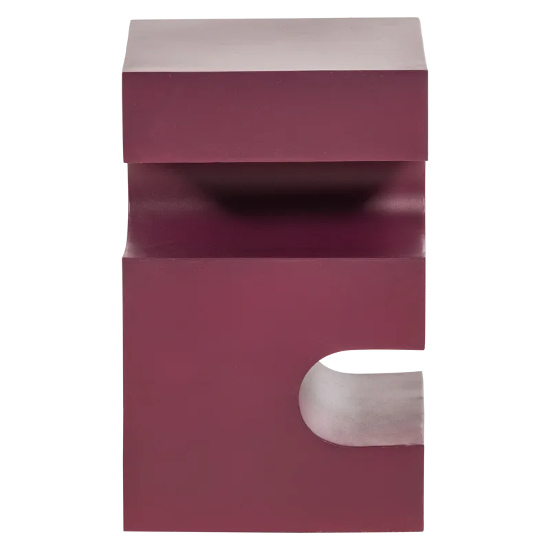 Sivupöytä Jessa 30 cm, Lila/Ruskea