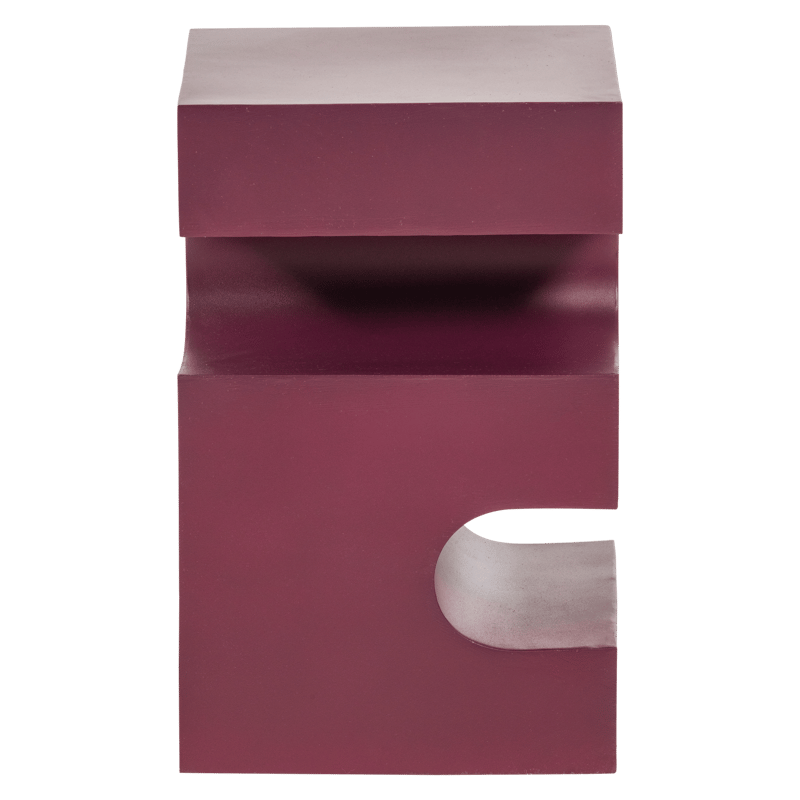 Sivupöytä Jessa 30 cm, Lila/Ruskea