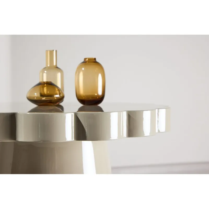 Sivupöytä Krull - Beige - Huonekalut - Pöytä & ruokailuryhmä - Apupöytä & sivupöytä - Tarjotinpöytä & pikkupöytä