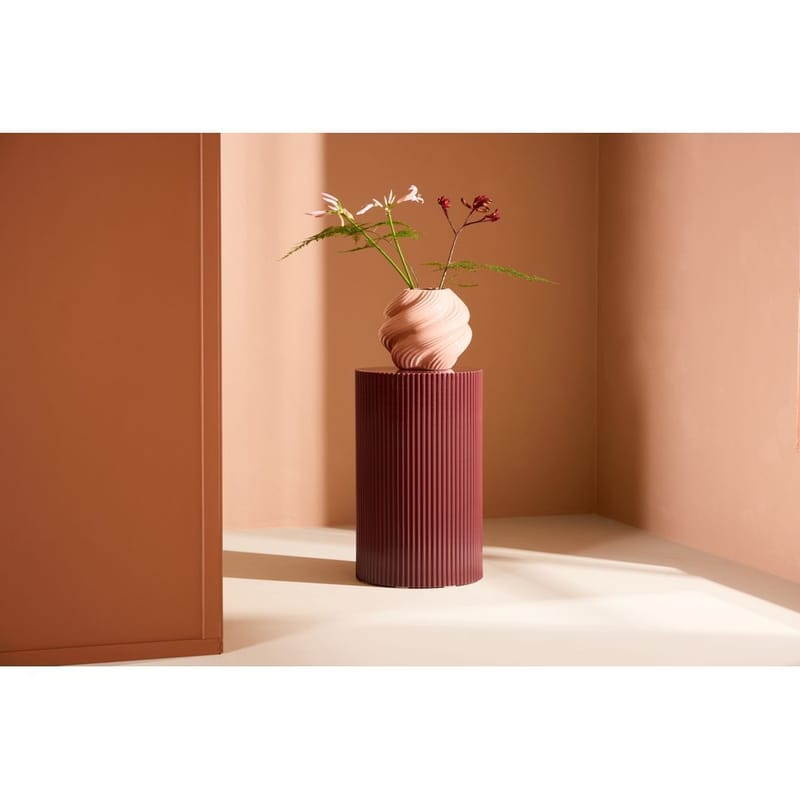 Sivupöytä Lenox - Burgundi - Huonekalut - Pöytä & ruokailuryhmä - Apupöytä & sivupöytä - Tarjotinpöytä & pikkupöytä