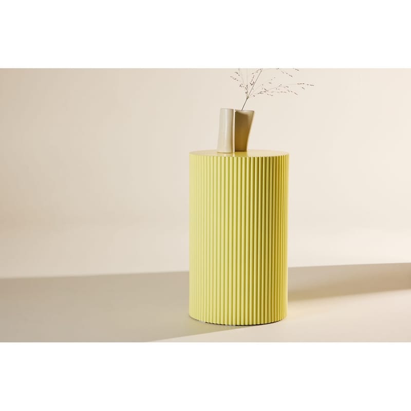 Sivupöytä Lenox - Keltainen - Huonekalut - Pöytä & ruokailuryhmä - Apupöytä & sivupöytä - Tarjotinpöytä & pikkupöytä