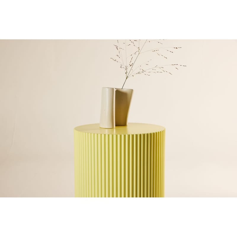 Sivupöytä Lenox - Keltainen - Huonekalut - Pöytä & ruokailuryhmä - Apupöytä & sivupöytä - Tarjotinpöytä & pikkupöytä