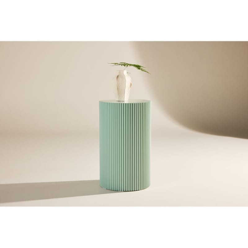 Sivupöytä Lenox - Vaaleanvihreä - Huonekalut - Pöytä & ruokailuryhmä - Apupöytä & sivupöytä - Tarjotinpöytä & pikkupöytä