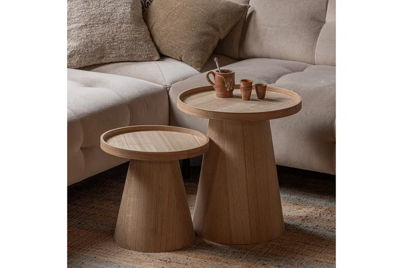 Sivupöytä Maud - 38x39 cm - Huonekalut - Pöytä & ruokailuryhmä - Apupöytä & sivupöytä - Lamppupöytä