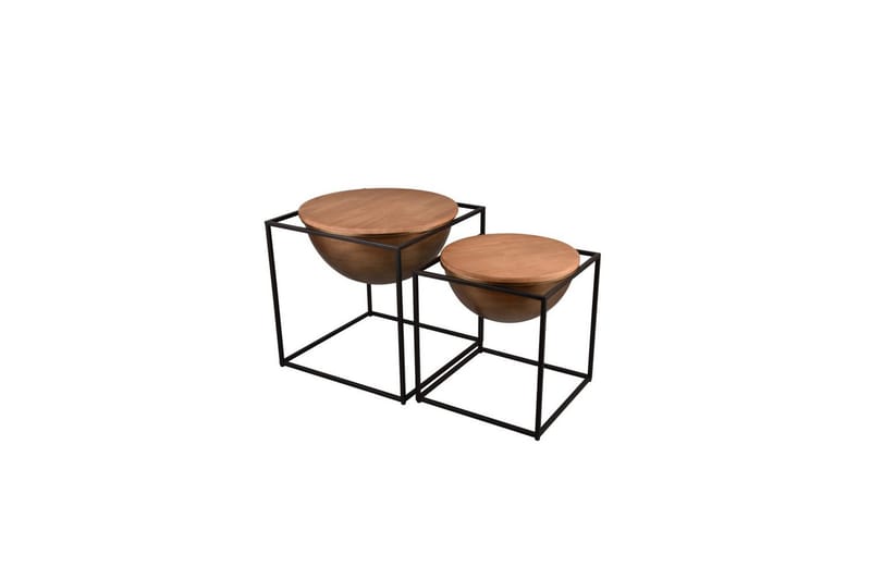Sivupöytä Mirrors & More Celli 43 x 51 cm - 43 x 51 cm - Huonekalut - Pöytä & ruokailuryhmä - Apupöytä & sivupöytä - Tarjotinpöytä & pikkupöytä