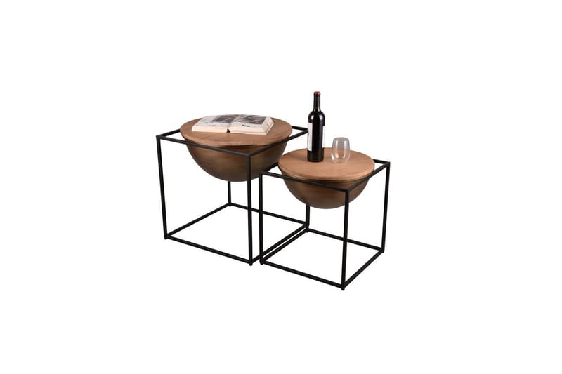 Sivupöytä Mirrors & More Celli 43 x 51 cm - 43 x 51 cm - Huonekalut - Pöytä & ruokailuryhmä - Apupöytä & sivupöytä - Tarjotinpöytä & pikkupöytä