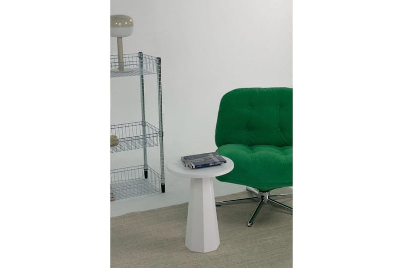 Sivupöytä Miu Valkoinen - Valkoinen - Huonekalut - Pöytä & ruokailuryhmä - Apupöytä & sivupöytä - Tarjotinpöytä & pikkupöytä